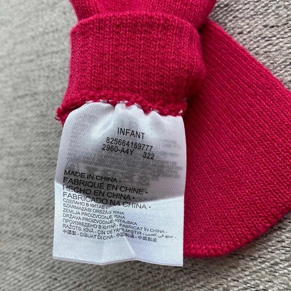 Nike Pink Infant Mittens